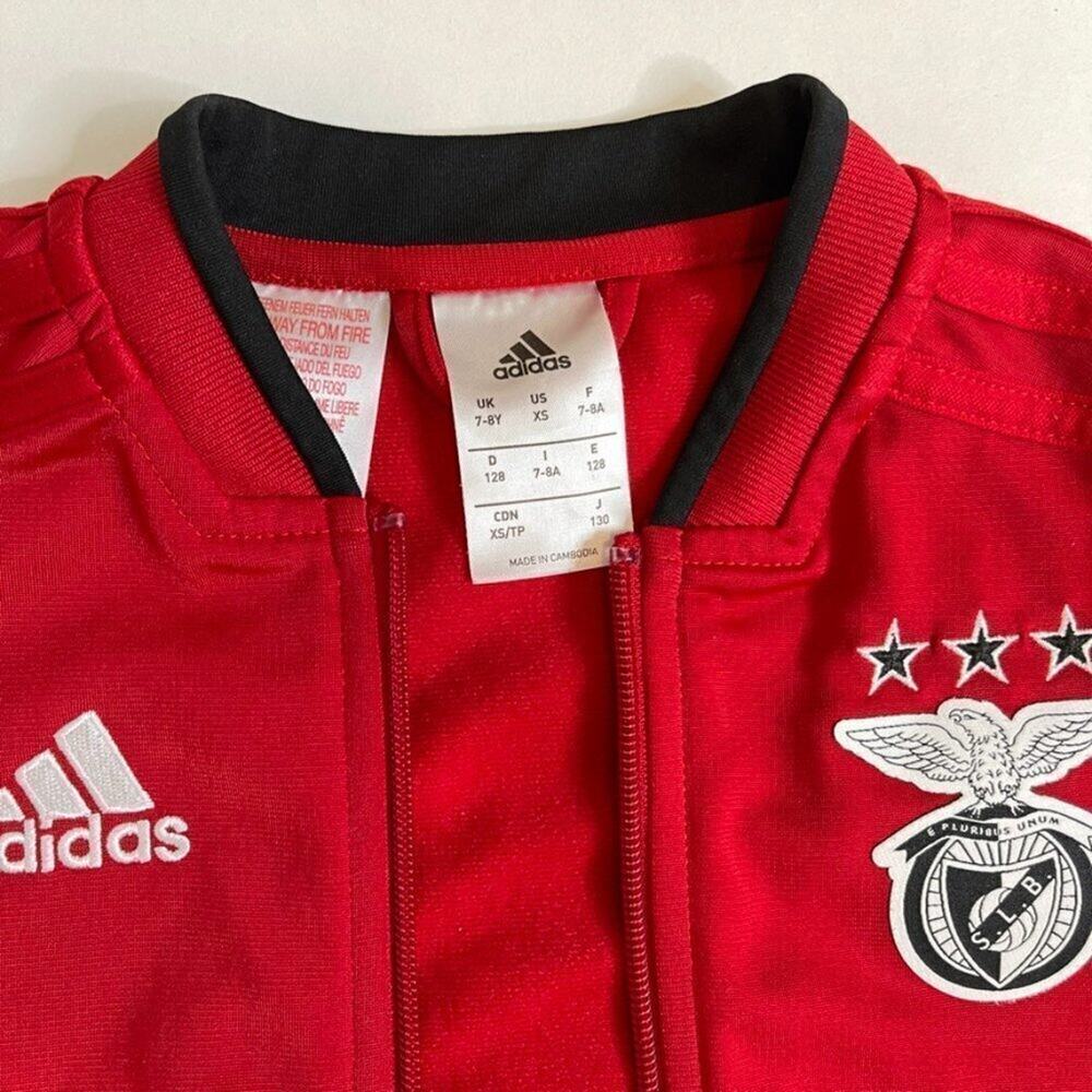 Adidas Kids benfica Academy set Jacket and sweatpants  Sz XS - Picture 3 of 6